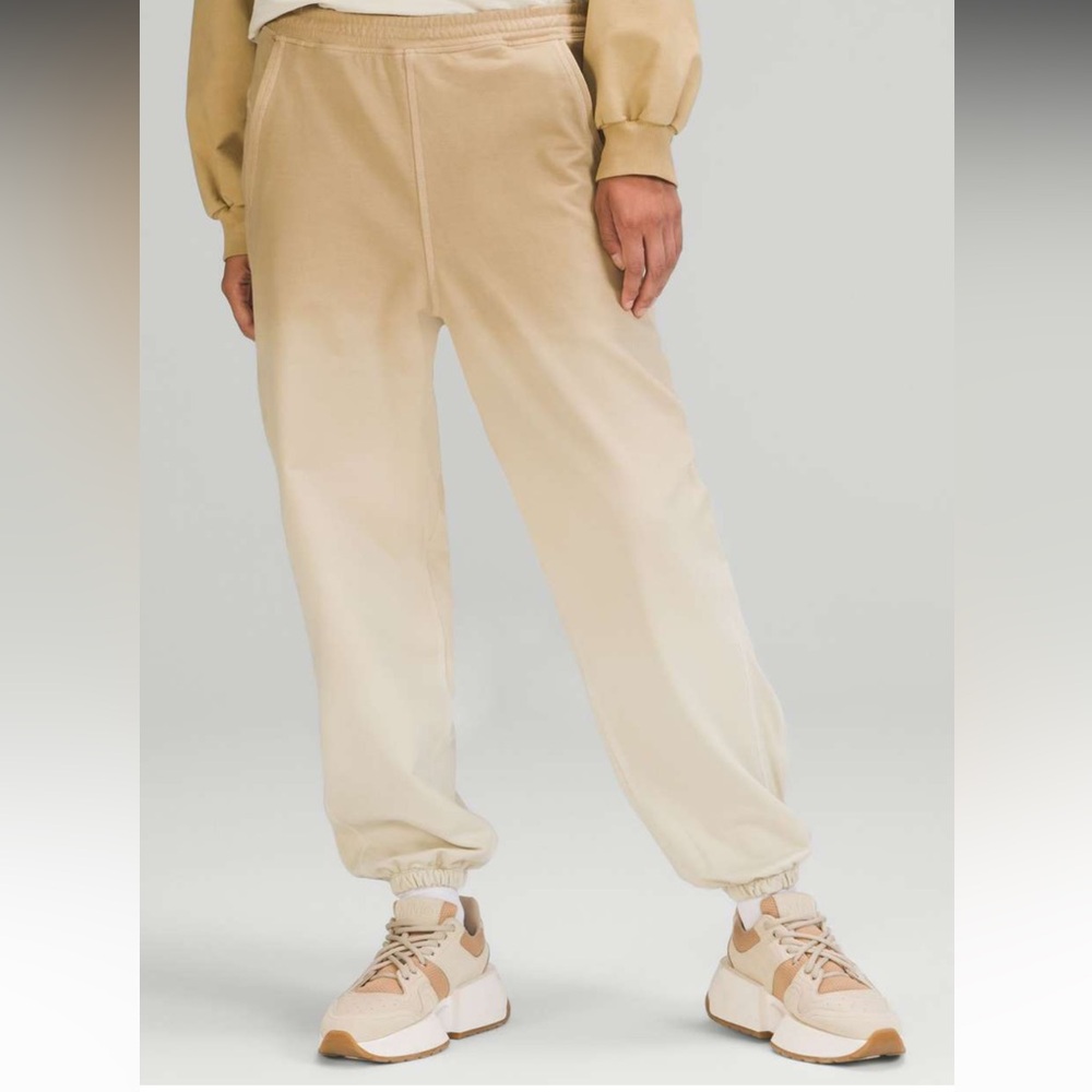 Lululemon LA Super HR Jogger size 6 in trench ombré wash